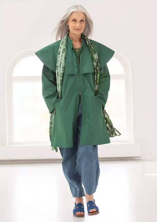 Jacke aus Bio-Baumwollgewebe