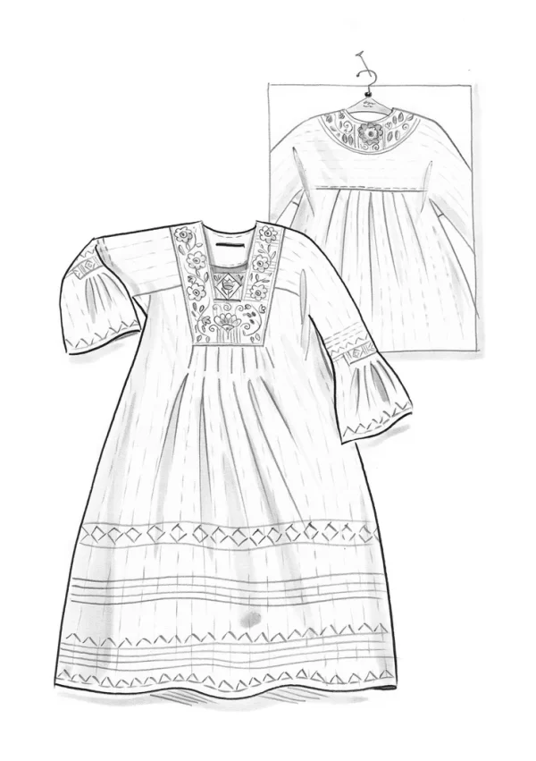 Webkleid „Kristina“ aus Bio-Baumwolle - Image 6