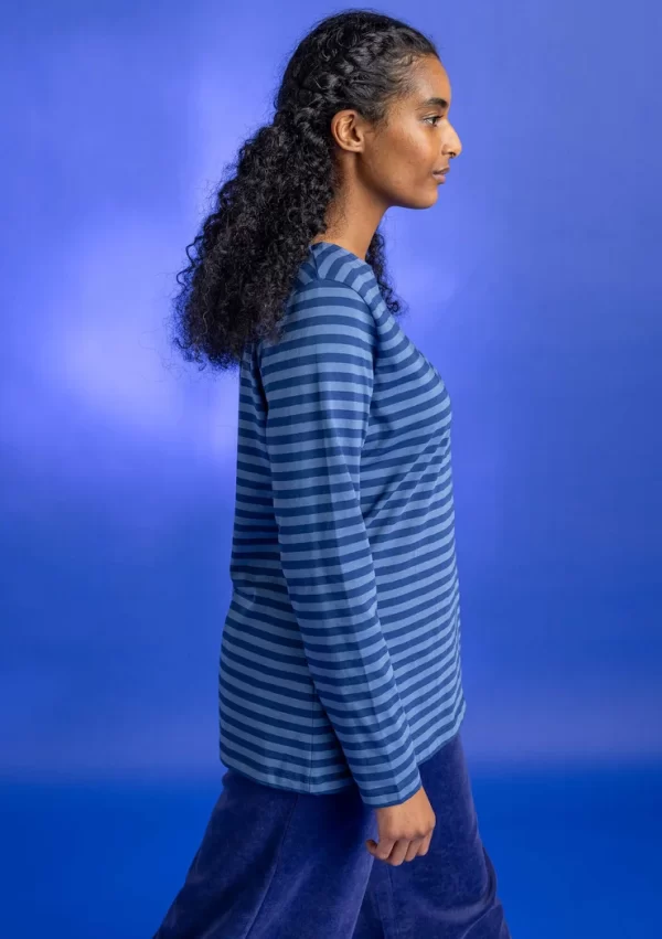 Basic-Streifenshirt aus Bio-Baumwolle - Image 2