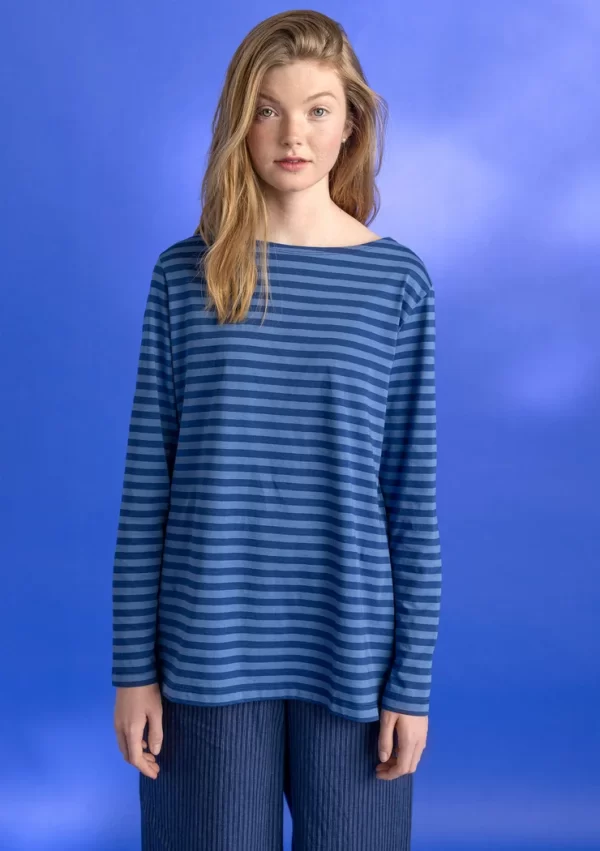 Basic-Streifenshirt aus Bio-Baumwolle - Image 4